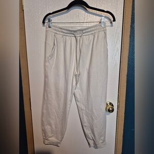 lululemon athletica Cream Jogger Track Pants - Size 6